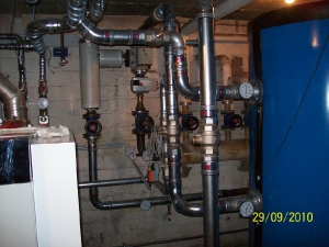 2010 Grevenbroich Hotel BHKW Kessel Frischwasserstation